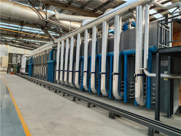 40.24x4板單通道天然氣燒保溫磚雙層全自動節能推板窯(日產保溫磚1.5萬塊，能耗25m3/噸)